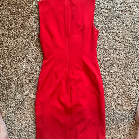 Red Calvin Klein dress - Picture 3 of 3